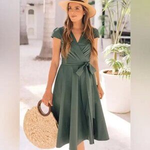 Gorgeous "Addison" wrap dress by Gal Meets Glam